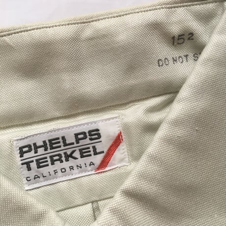 1960's PHELPS TERKEL L/S Shirt Deadstock