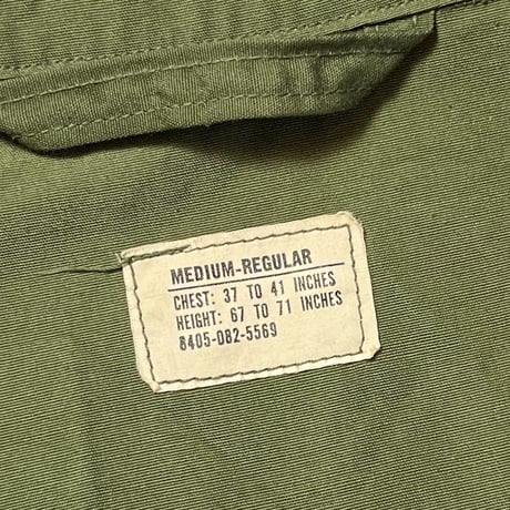 1960's US.ARMY Jungle Fatigue 3rd Jacket