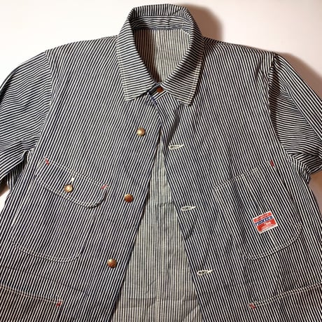 1940〜50's PIONEER Hickory Coverall Deadstock
