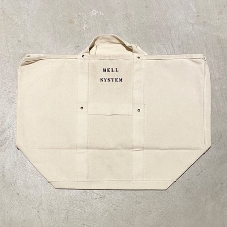 1960〜70's BELL SYSTEM Canvas Bag Deadstock