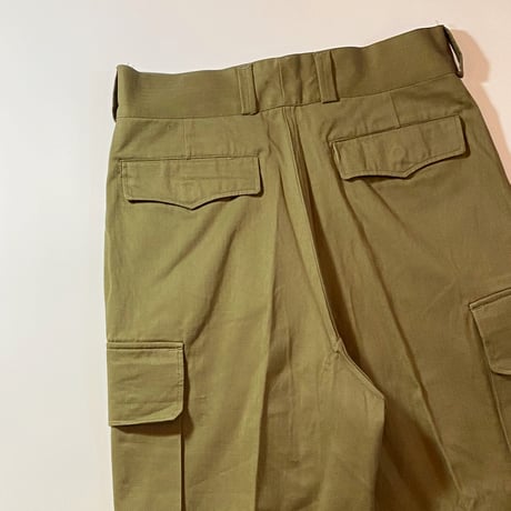 1950〜60's French Army M-47 Herringbone Trousers Deadstock
