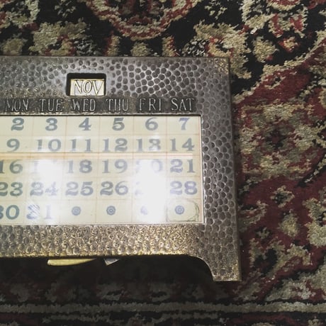 1920's〜 Unknown Desk Calender
