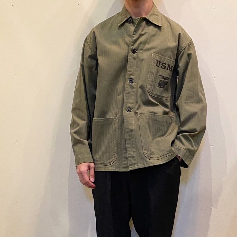 40s USMC P-41 jacket ヘリンボーン - ジャケット・アウター