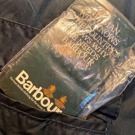 1980's Barbour BEDALE Oiled Jacket