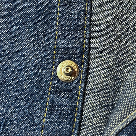 1950〜60's Wrangler 27MW Denim Western L/S Shirt