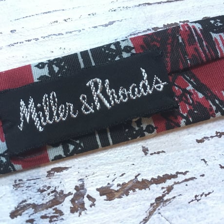 1960's Rooster Cotton Necktie