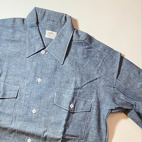 1970's Lee Chambray L/S Shirt Deadstock