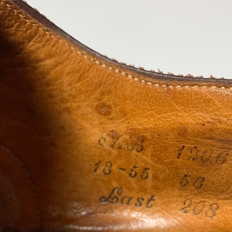 1970's SAXONE Brown Suede Shoes