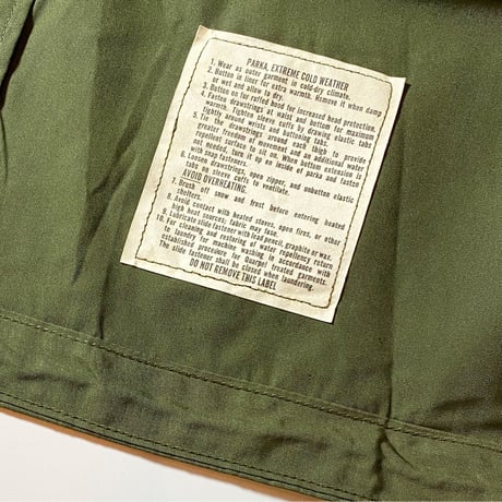 1970's US.ARMY M-65 Mods Coat Deadstock