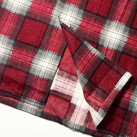 1960's DAN RIVER Flannel L/S Shirt Deadstock