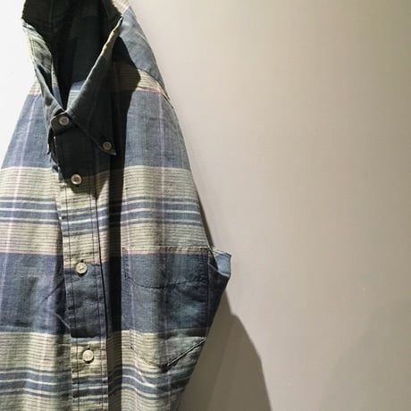 1960's McGREGOR Indian Madras L/S Shirt