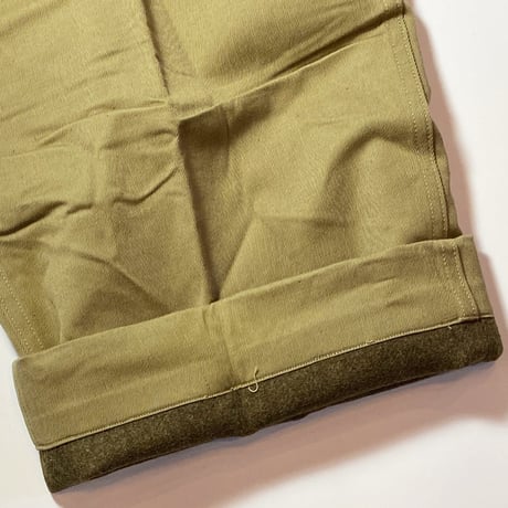 1940's US.ARMY Chino Trousers With Liner Deadstock