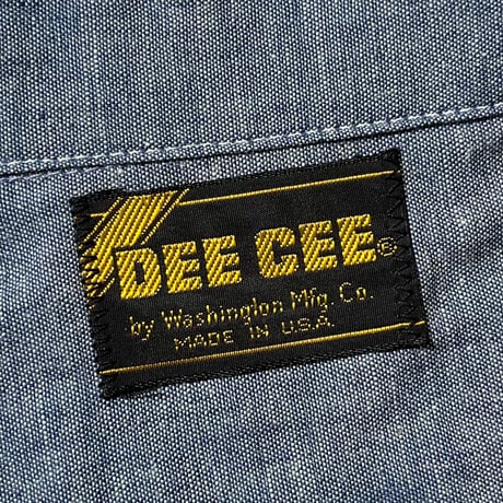 1970's DEE CEE Chambray L/S Shirt Deadstock