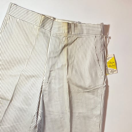 1960's L.C.ISAACS&CO.INC. Cotton Trousers Deadstock