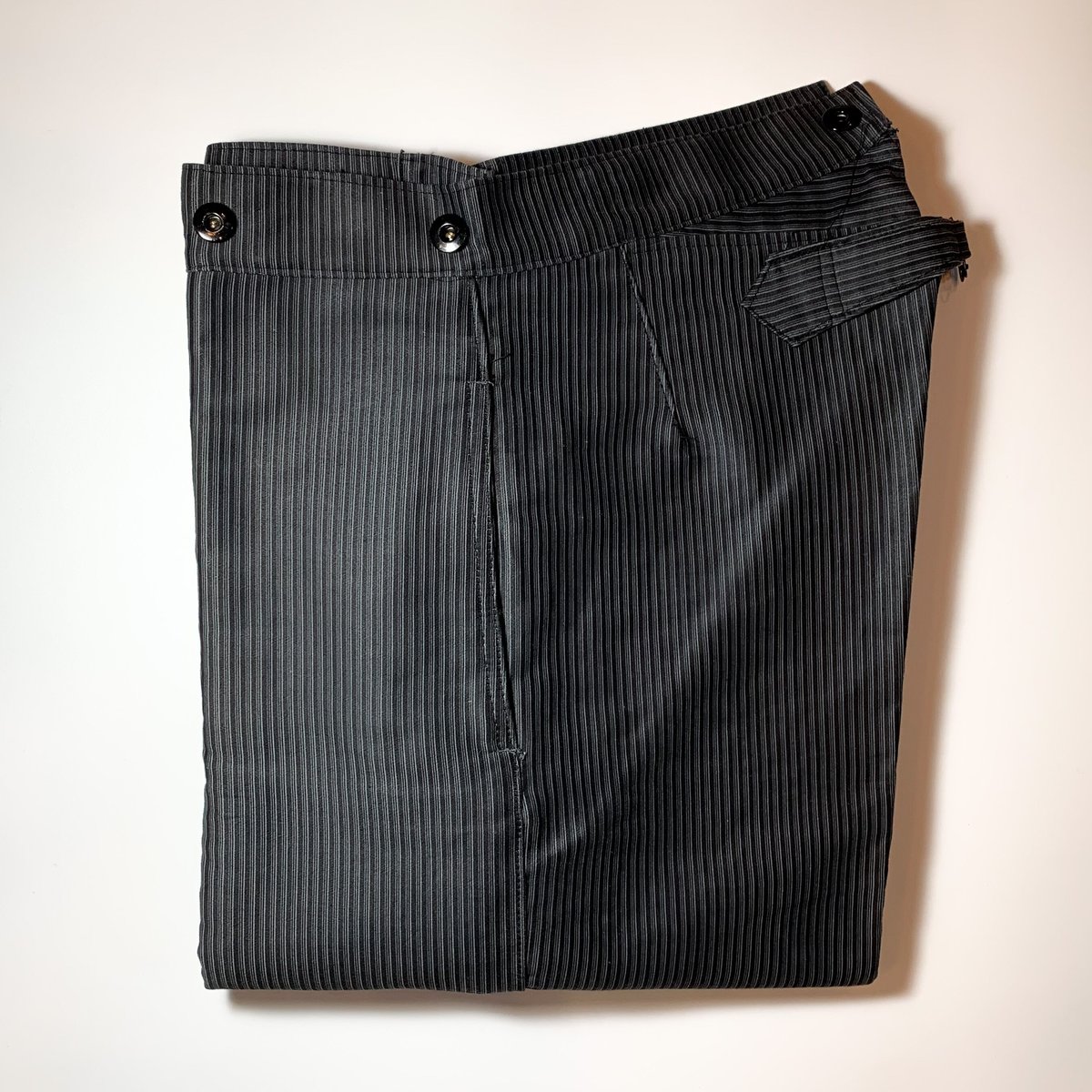 プリントモールスキン 1940's French Unknown Printed Moleskin Trousers