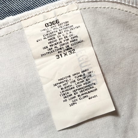 1980's Carhartt Denim Painter Pants
