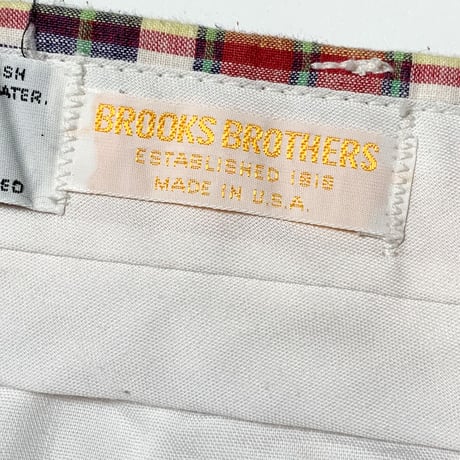 1980's Brooks Borthers Patchwork Short Pants