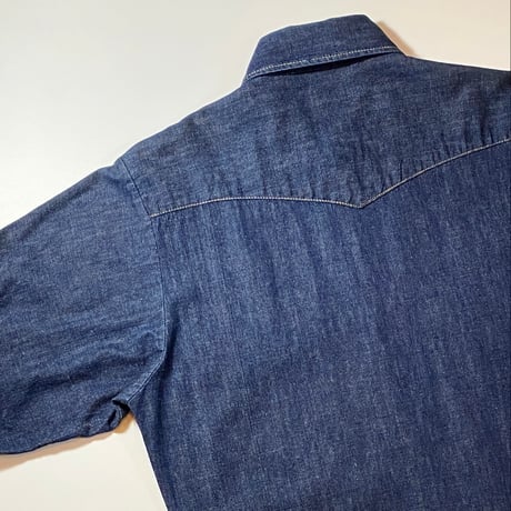 1960's Bar C Denim Western L/S Shirt