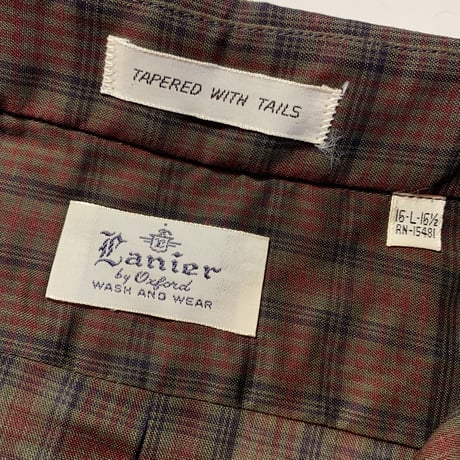 1960's Lanier L/S Shirt Deadstock