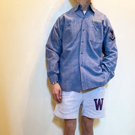 1950's〜 US.NAVY Chambray L/S Shirt