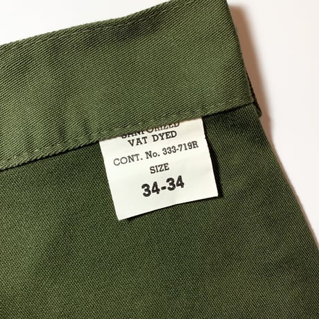 1960's Unknown M-43 Type Cotton Twill Trousers Deadstock