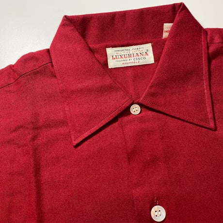 1960's LUXURIANA Flannel L/S Shirt Deadstock