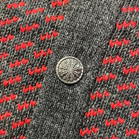 1980's L.L.Bean Bird's-eye Cardigan