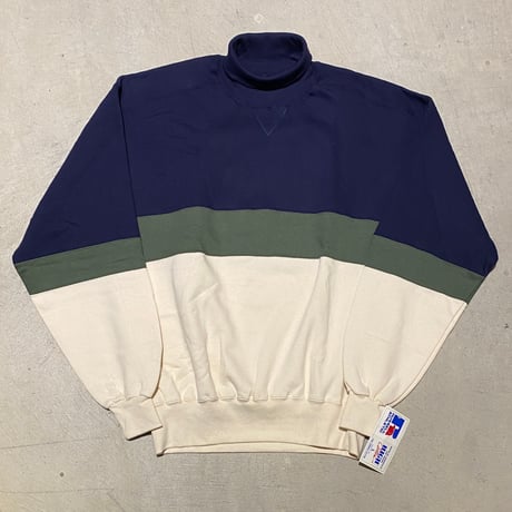 1980's〜 L.L.Bean×RUSSELL Turtleneck Sweat Deadstock