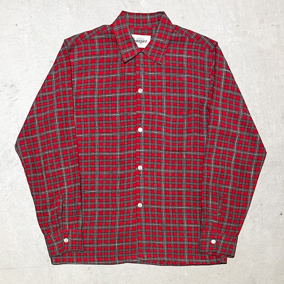 1960's harper Rayon L/S Shirt | Unwave