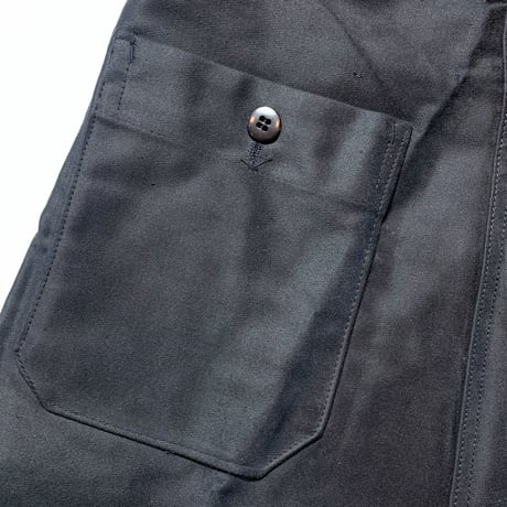 1950's〜 LE POPULAIRE Black Moleskin Overall Deadstock