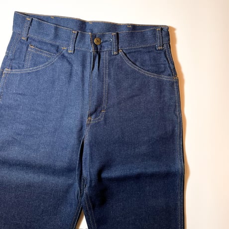 1970's SADDLE KING PLUS Denim Pants Deadstock