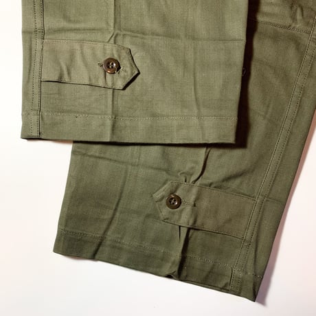 1950〜60's French Army M-47 Herringbone Trousers Deadstock