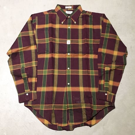 1960's J.SVOBODA SONS L/S Shirt Deadstock