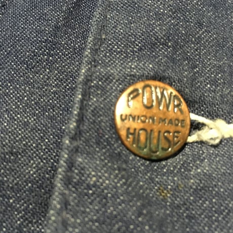 1960's Powr House Denim Coverall