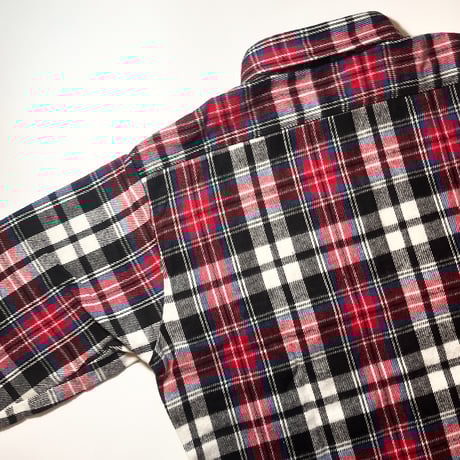 1980's FIVE BROTHER Heavy Flannel L/S Shirt Deadstock