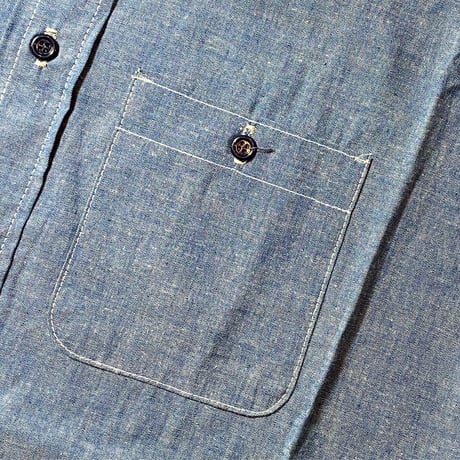 1960〜70's Coast-Wide Chambray L/S Shirt Deadstock