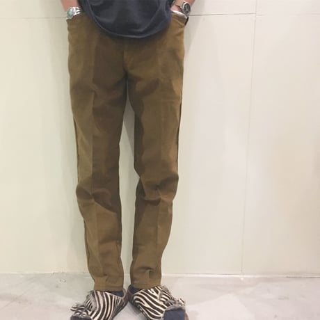 1960's Goachman Ltd. Velours Tapered Pants