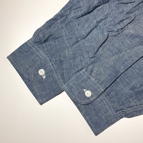 1960's OSHKOSH Chambray L/S Shirt Deadstock