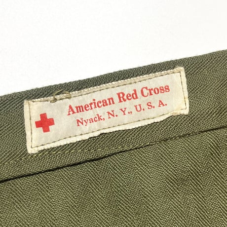 1940's American Red Cross Herringbone Apron Bag