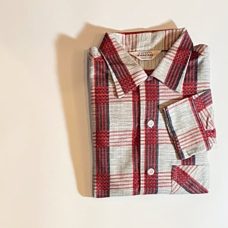 1950's COMPASS Flannel L/S Shirt Deadstock