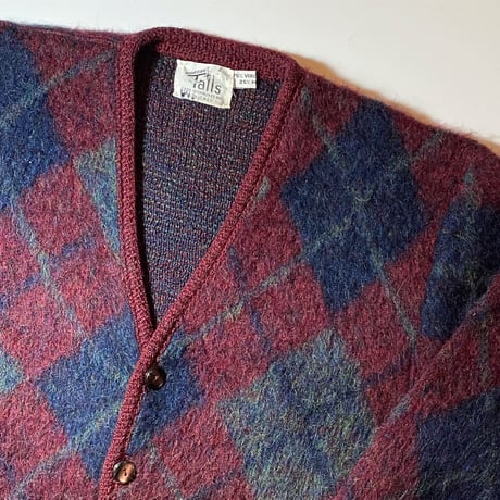 1960's NORTAN'S Talls Mohair Cardigan