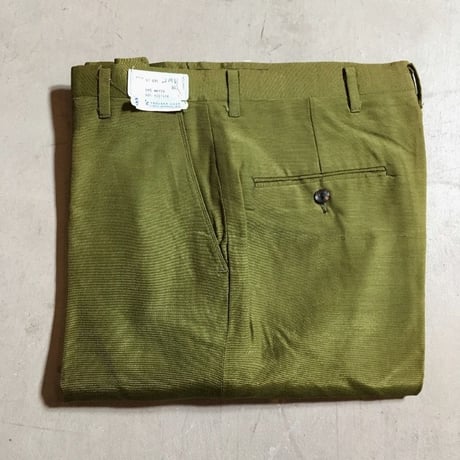 1960's Yale Trousers Corp. Tapered Slacks Deadstock