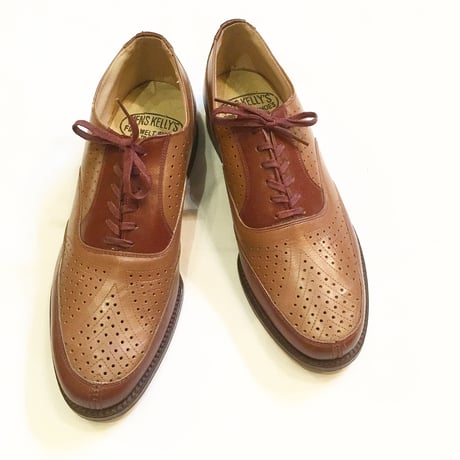 1950's MENS KELLY'S Leather Shoes Deadstock