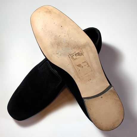 2000's PEAL&CO Brooks Brothers Velvet Shoes Deadstock