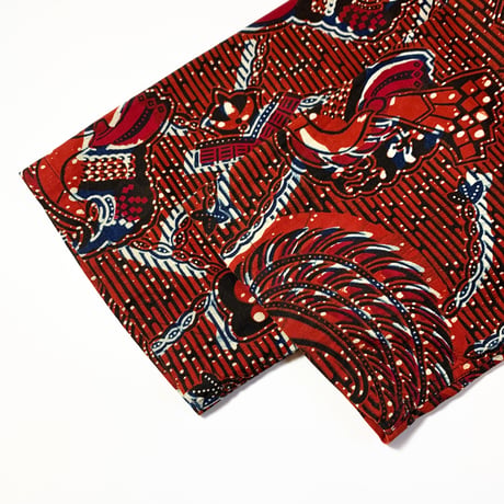1960's Wm.F.Powers&Co. Batik S/S Shirt