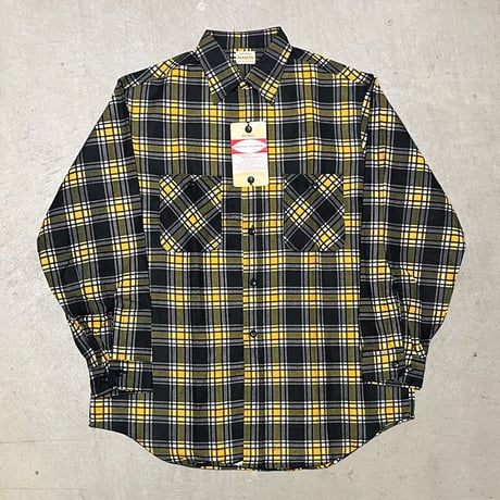 1950's PENNEY'S Flannel L/S Shirt Deadstock