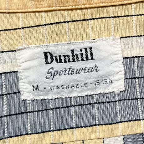 1950〜60's Dunhill L/S Shirt