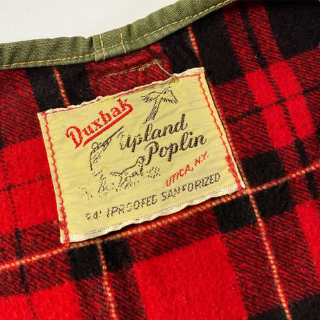 1960's Duxbak Poplin Fishing Vest
