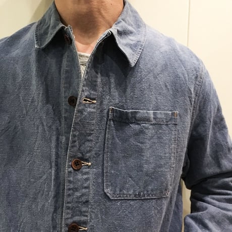 1940's French Cotton&Linen Jacket
