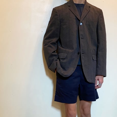 1960's PENNEY'S Seersucker Tailored Jacket